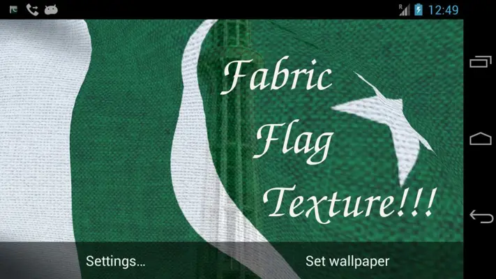 Pakistan Flag android App screenshot 3